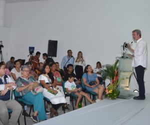 Carlos Francisco Díaz Granados, director de Corpamag, durante su intervención.