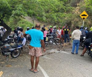 Protesta en el Ziruma. 