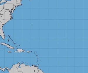 La tormenta avanza por el Golfo de México.