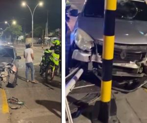 Imágenes del accidente