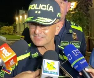 General Jorge Urquijo, comandante de la Policía Metropolitana de Barranquilla.