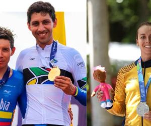 Los colombianos Miguel Ángel López con medalla de oro y Walter Vargas con plata, en la prueba femenina Diana Peñuela obtuvo medalla de plata.