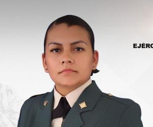 Ghislaine Karina Ramírez, sargento segundo secuestrada.