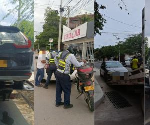 Vehiculos inmovilizados