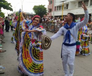 Desfile folclórico de la Fiesta del Mar 2023.