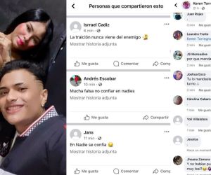 Keren Torregroza y Jose Mora.