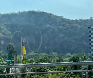 Bandera en Los Trupillos.