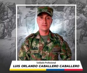 Luis Orlando Caballero Caballero fue la víctima mortal del ataque terrorista