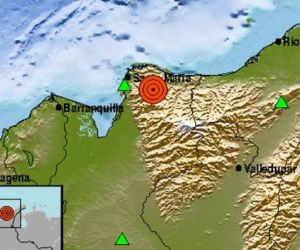 Temblor en Santa Marta.