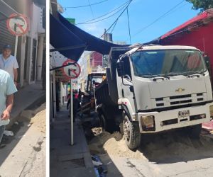 Intervención en la calle 14.