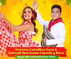 Victoria Ceballos y Samuel Bermúdez