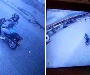 Captura de pantalla de videos suministrados por la victima 