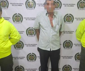 Sujeto capturado por la Policía.