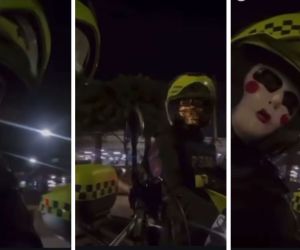 captura de pantalla del video que circula en redes sociales.