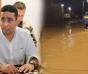 Gobernador de La Guajira, Jairo Aguilar Deluque / Imágenes de la emergencia.