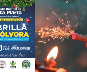 Este esfuerzo busca reducir el uso de pólvora en la ciudad, especialmente en la temporada decembrina, para prevenir accidentes que afectan principalmente a niños y niñas.  