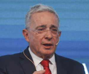 Álvaro Uribe Vélez, Presidente de Colombia entre 2002 y 2010.
