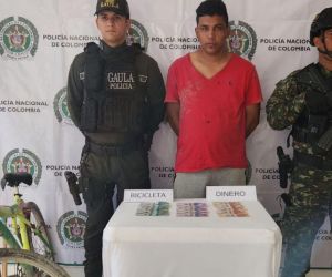 Hombre capturado en Ciénaga.