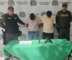 Capturas en el barrio La Concepción.