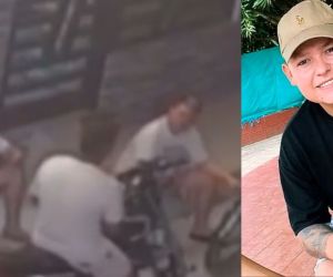 Jhoan Díaz, Yerson Díaz y Oscar Parodi victimas del atentado.