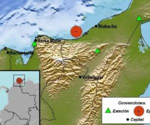 Según el Servicio Geológico Colombiano (SGC), el primer movimiento telúrico ocurrió a las 3:59 a.m. 
