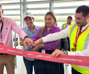 Primer vuelo Medellín - Santa Marta.