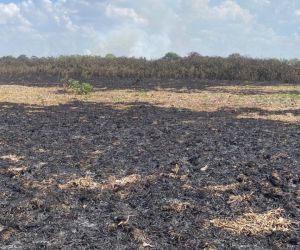 Incendio en Zapayán, Magdalena