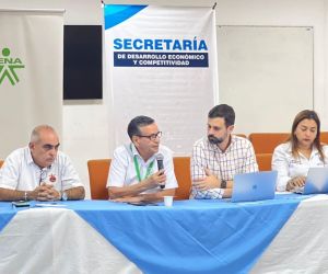 Secretario de Desarrollo Económico, Carlos Jaramillo Ríos.