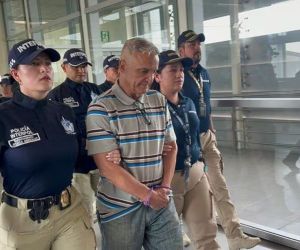 Jaime Saade tras ser extraditado de Brasil a Colombia.