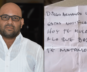  Diego Armando López, ex gerente del Setp, recibe amenaza de muerte