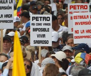 Las protestas fueron convocadas en todo el país.