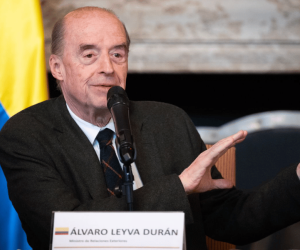 Cortesía  Canciller Álvaro Leyva