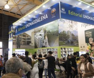 Editorial Unimagdalena en la Feria Internacional del Libro en Bogotá.