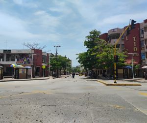 Desolado, así se encuentra la carrera 5