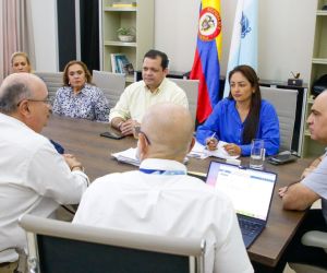 Reunión con delegados nacionales.