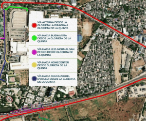Rutas alternas hacia el Buenavista