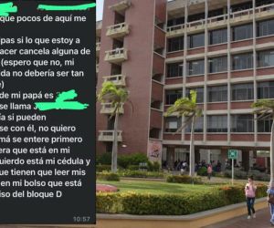 Mensajes de Julián castillo minutos antes 