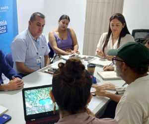 Mesa de trabajo para socialización de las estrategias.