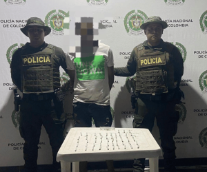 Joven arrestado por tráfico de marihuana 
