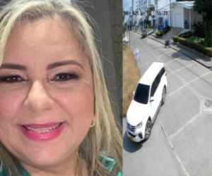 Mujer víctima de este hecho de intolerancia.