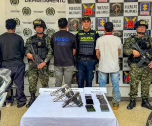 Capturan a cuatro integrantes del Clan del Golfo en Granada, Antioquia