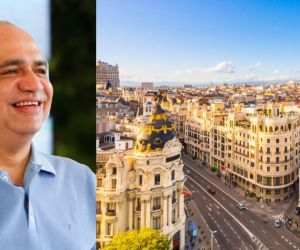 El alcalde Carlos Pinedo estará en España.