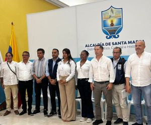 El anuncio tuvo lugar en el Salón Amarillo de la Alcaldía de Santa Marta