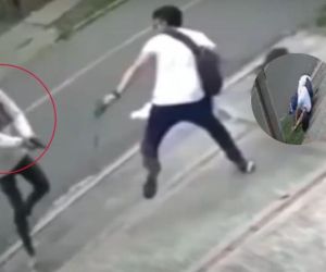 Cámara de seguridad del lugar de los hechos.