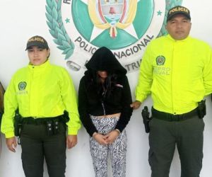 Capturada mujer en Medellín, Antioquia