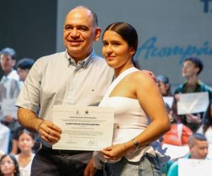 Beneficiarios del programa Talento Santa Marta