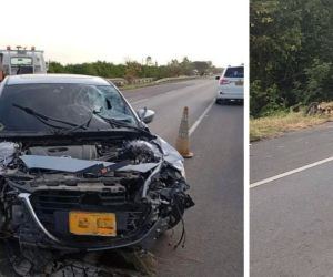 Accidente de tránsito. 