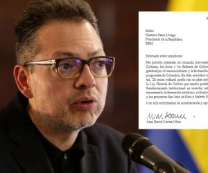 Juan David Correa venía liderando el Ministerio de Cultura