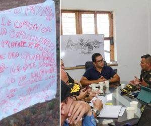 Las autoridades desmintieron la veracidad del panfleto