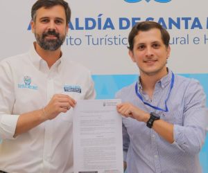Secretario de Desarrollo Económico, Carlos Jaramillo Ríos.